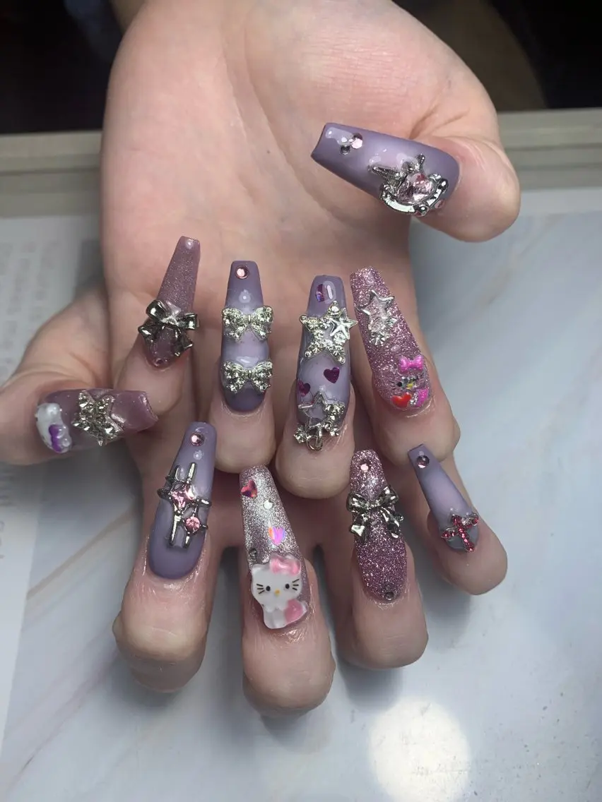 ネイル フレンチネイル ジェルネイル 韓国ネイル マグネットネイル マグネットフレンチ akina nailsのネイルデザイン