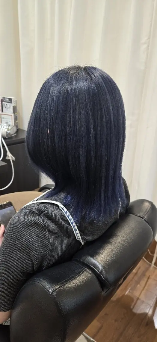 カラー ロング ヘアカラー 🌟Cube 東山 侑以🎮𓈒⋆͛のヘアスタイル