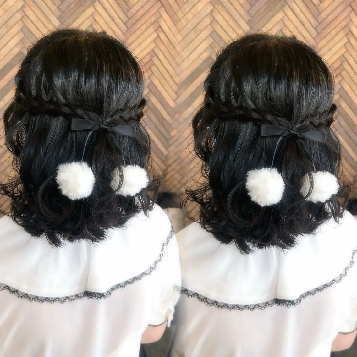 ミディアム サナ/ 秋葉原ヘアメのヘアスタイル