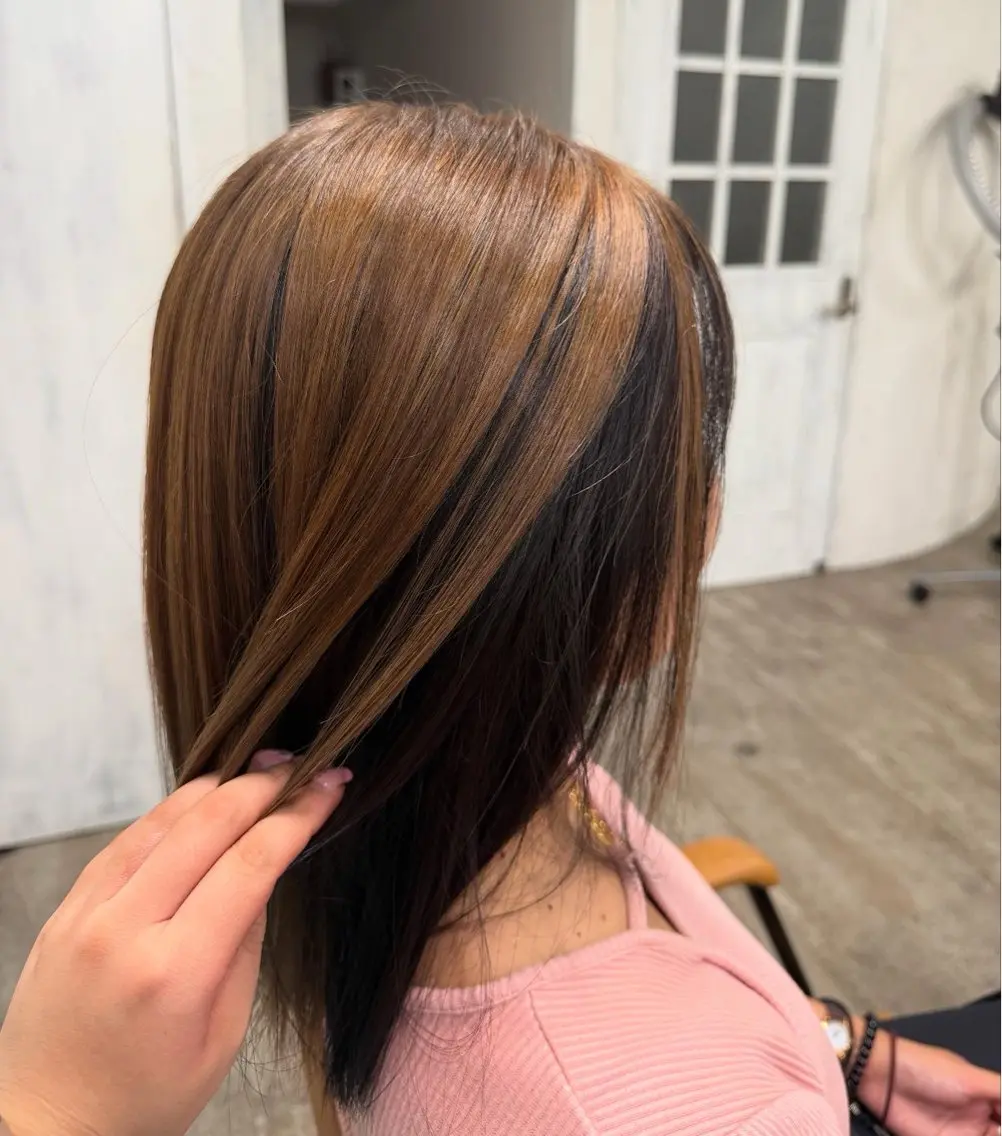 ミディアム ✂️カットモデル 募集💎NANA💎のヘアスタイル