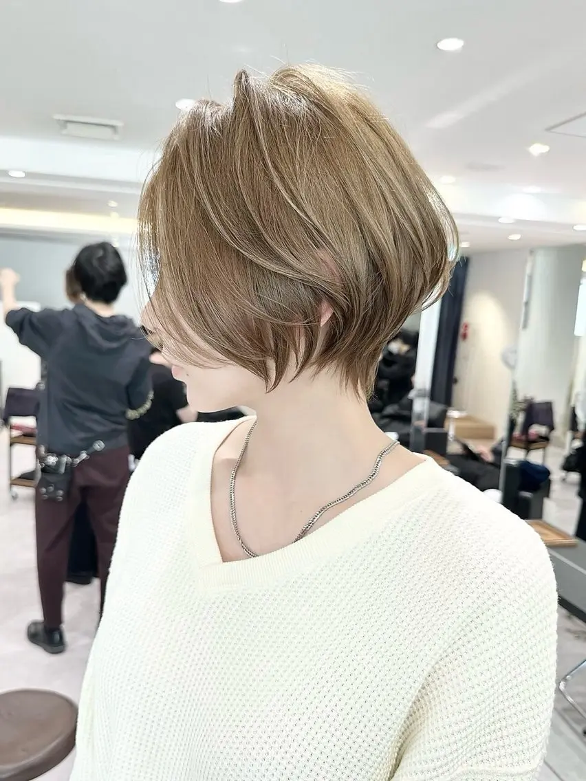 ショート カラー BUMP GINZA /ショート/愛斗のヘアスタイル