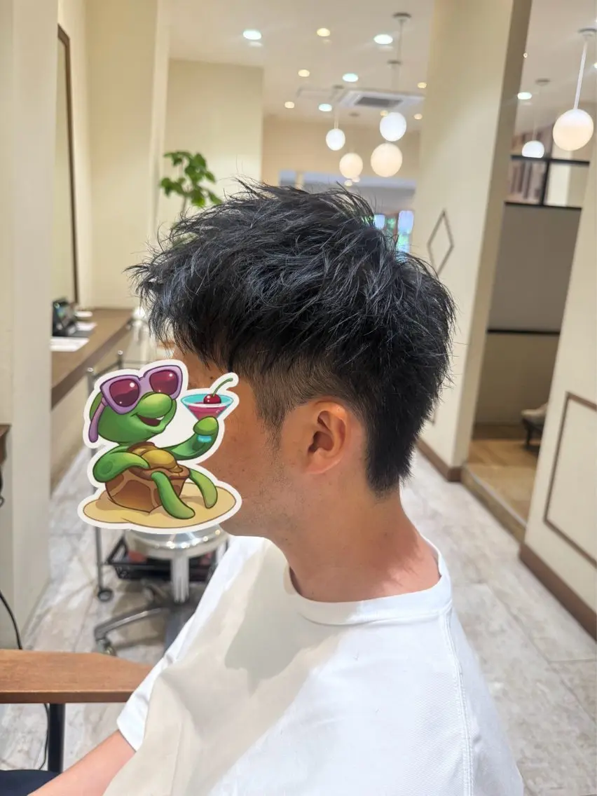 ショート メンズ Blossom 大山imafujiのヘアスタイル