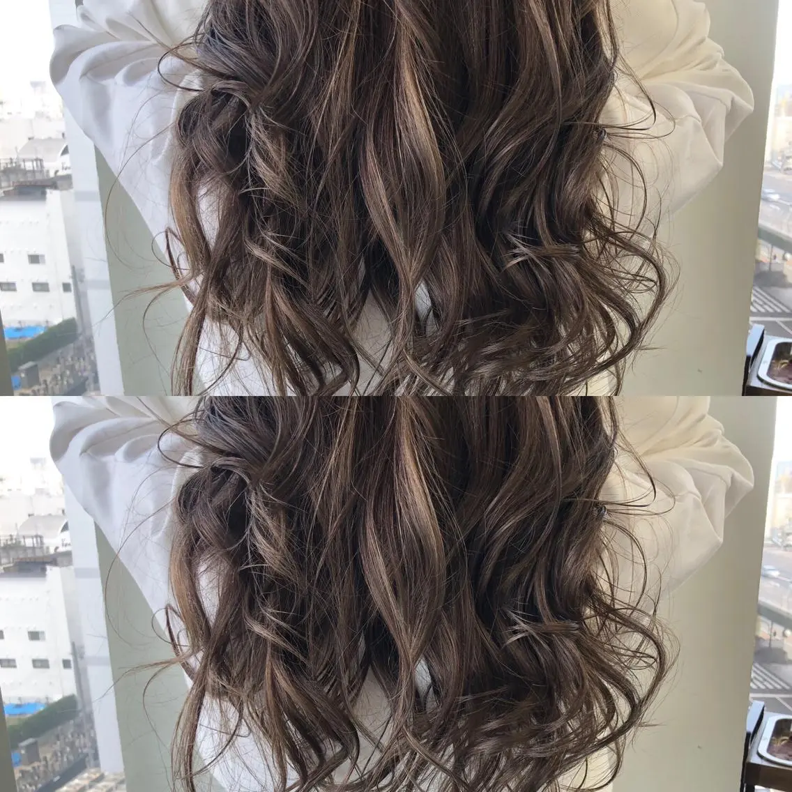 ロング ハイライト ヘアカラー トリートメント 小澤大輔 YOLO hairのヘアスタイル