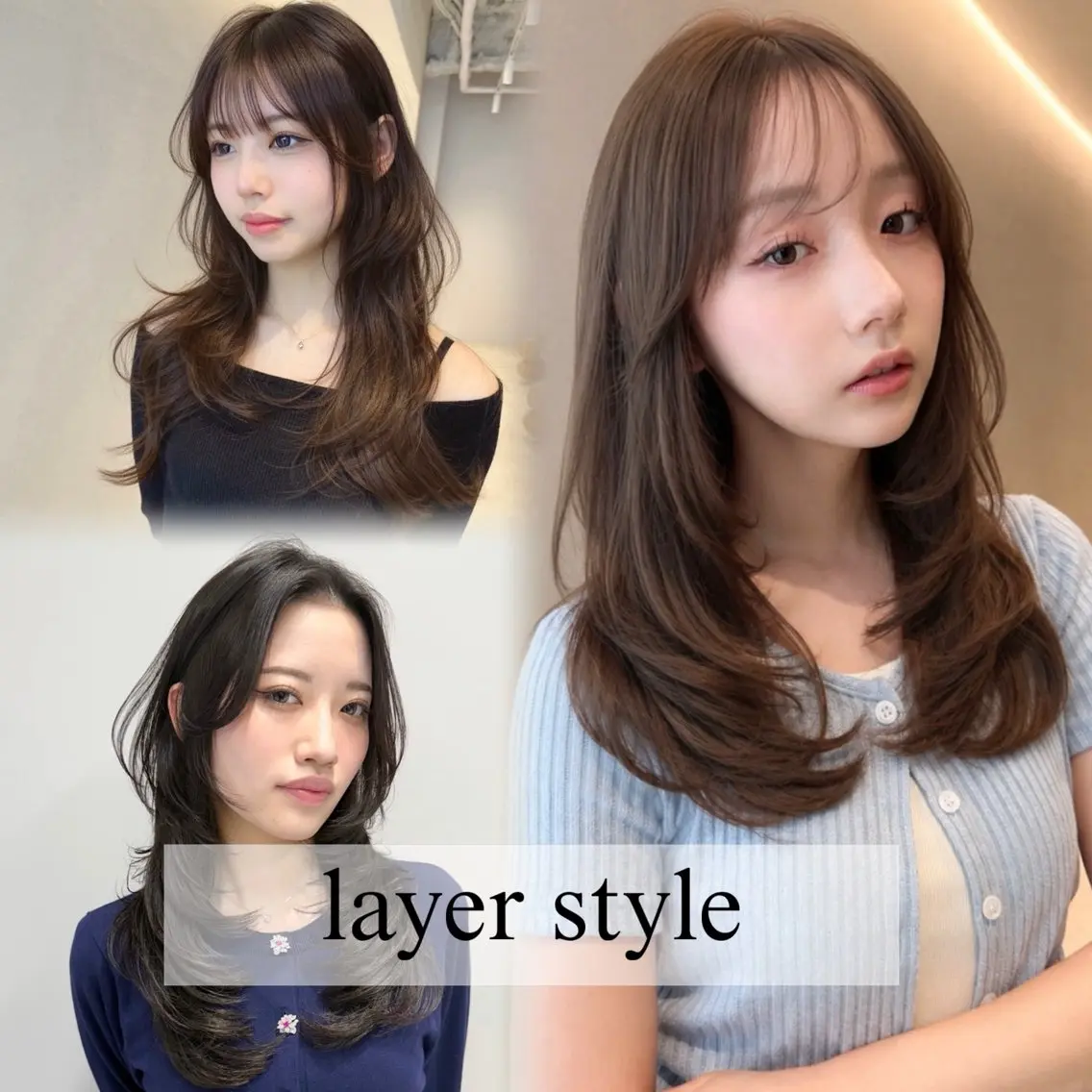 ロング 韓国レイヤー/ボブ /miyu🩰🎀のヘアスタイル