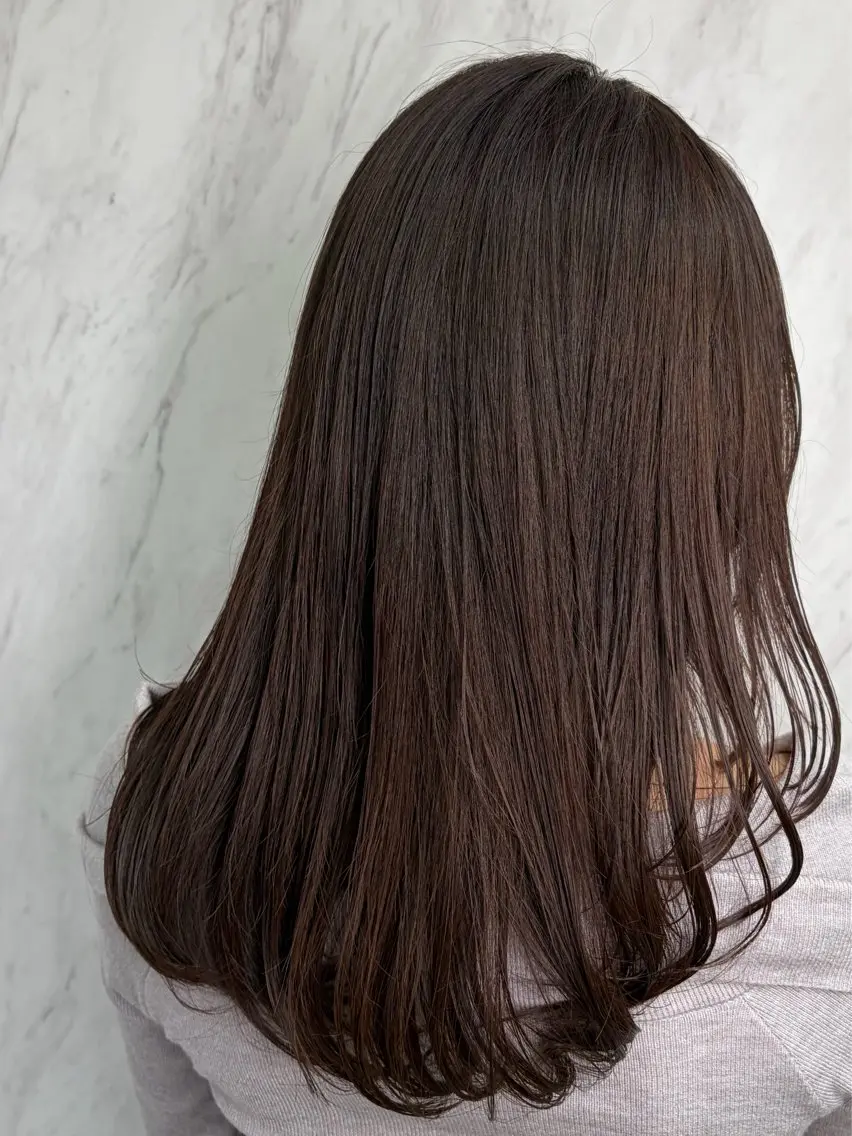 ロング ヘアカラー トリートメント 似合わせカット🫧透 明感カラー🫧maiのヘアスタイル