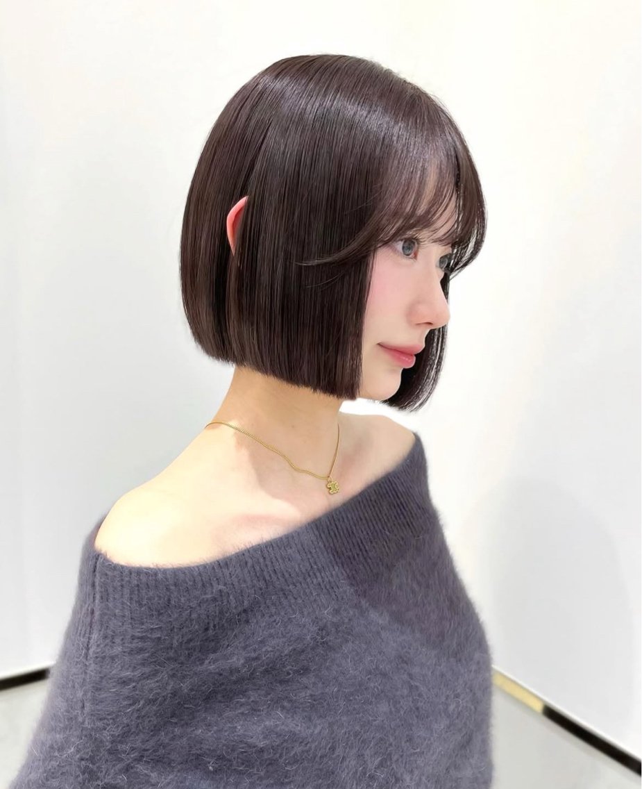 ショート ボブ ショートヘア 池袋|酸性ストレート •縮毛矯正 KOKIのヘアスタイル