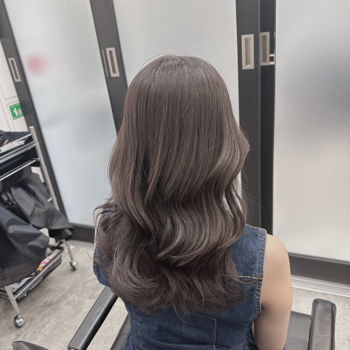 セミロング カラー ヘアカラー トリートメント 美髪透明感特化| なおき|池袋美容師のヘアスタイル