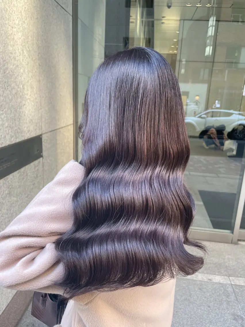 💜カット+ウルツヤカラー+レイヤートリートメント💜の写真