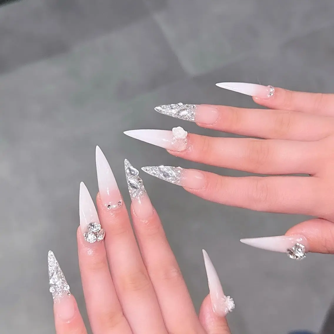 ネイル ロングネイル ハンドネイル cheri&co marinのネイルデザイン
