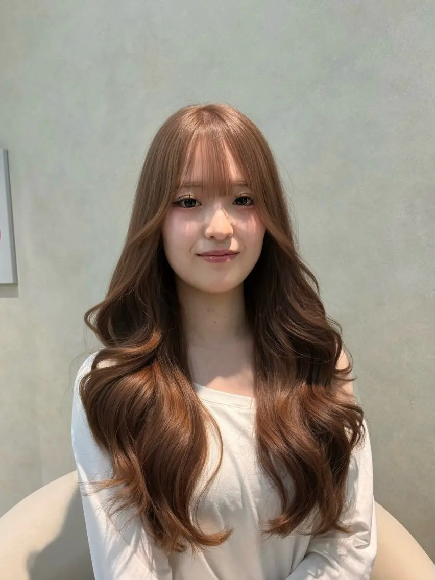 ロング ヘアカラー ブリーチなしダブル 🪄🎀RIOのヘアスタイル