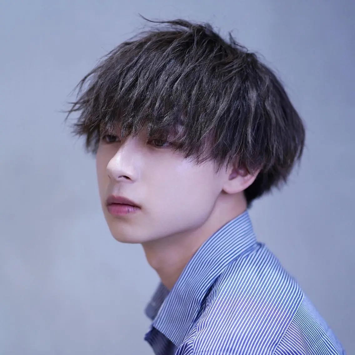 ショート メンズ 安永 望のヘアスタイル