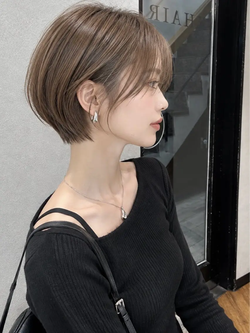 ショート ショートボブ ボブ ショートヘア カット ヘアカラー トリートメント 山下強 ショート/ ボブ/レイヤーのヘアスタイル