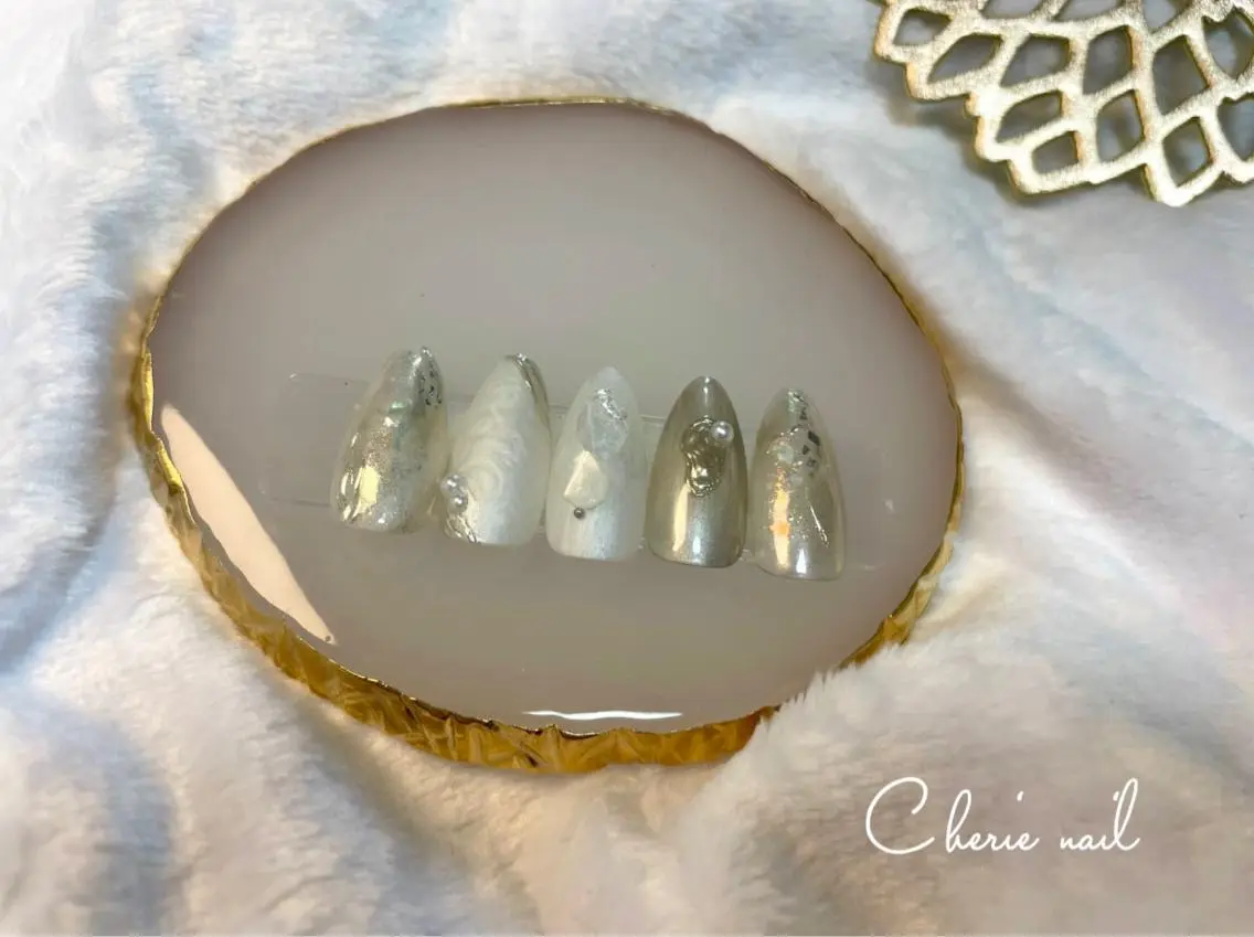 ネイル ニュアンスネイル Cherienail yunaのネイルデザイン