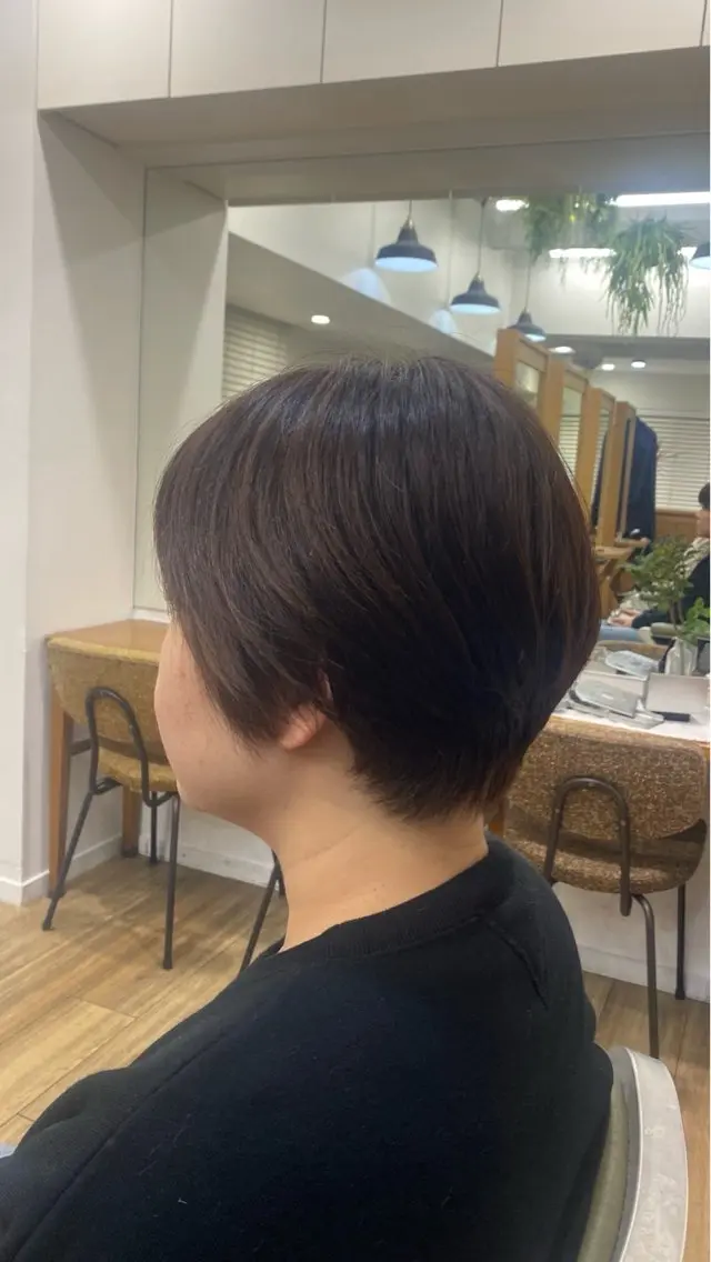 ショート ogura hitomiのヘアスタイル