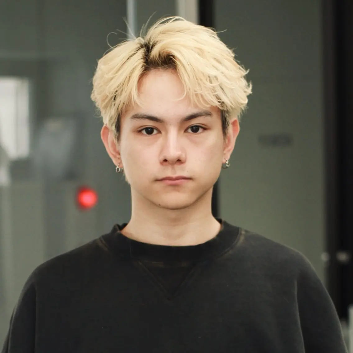 ミディアム カラー パーマ ミディアムパーマ ニュアンスパーマ noway セナのヘアスタイル