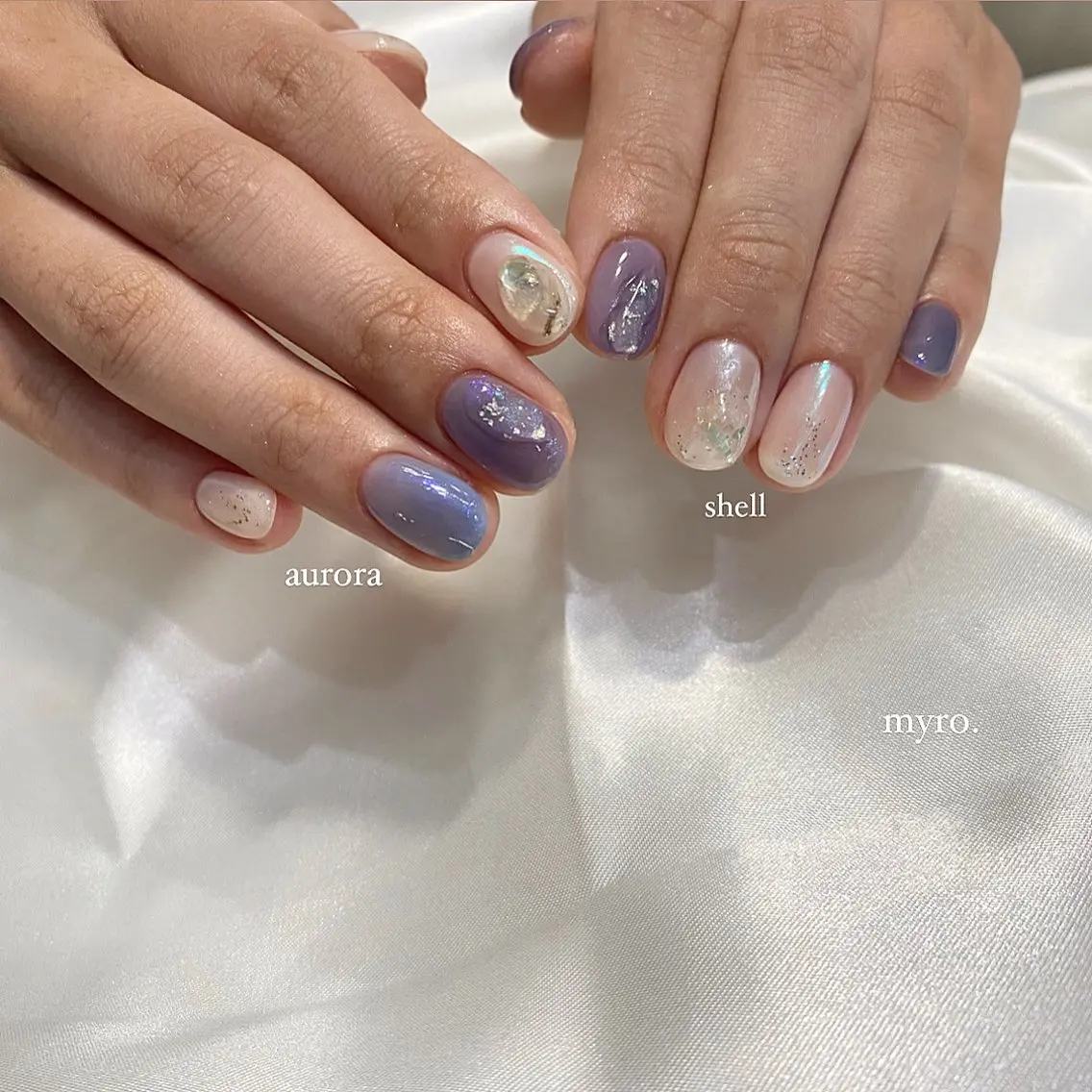 ネイル 氷ネイル・うるうるネイル ハンドネイル Limie 川口 nanaのネイルデザイン