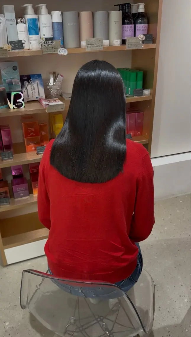 縮毛矯正 トリートメント 茶屋町/『極艶✨️』 美髪矯正💎松本光汰のヘアスタイル