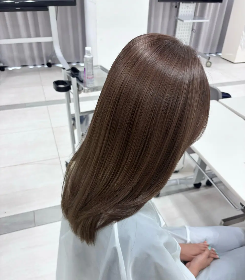 カラー ヘアカラー 髪質改善× 艶カラー／nikoのヘアスタイル