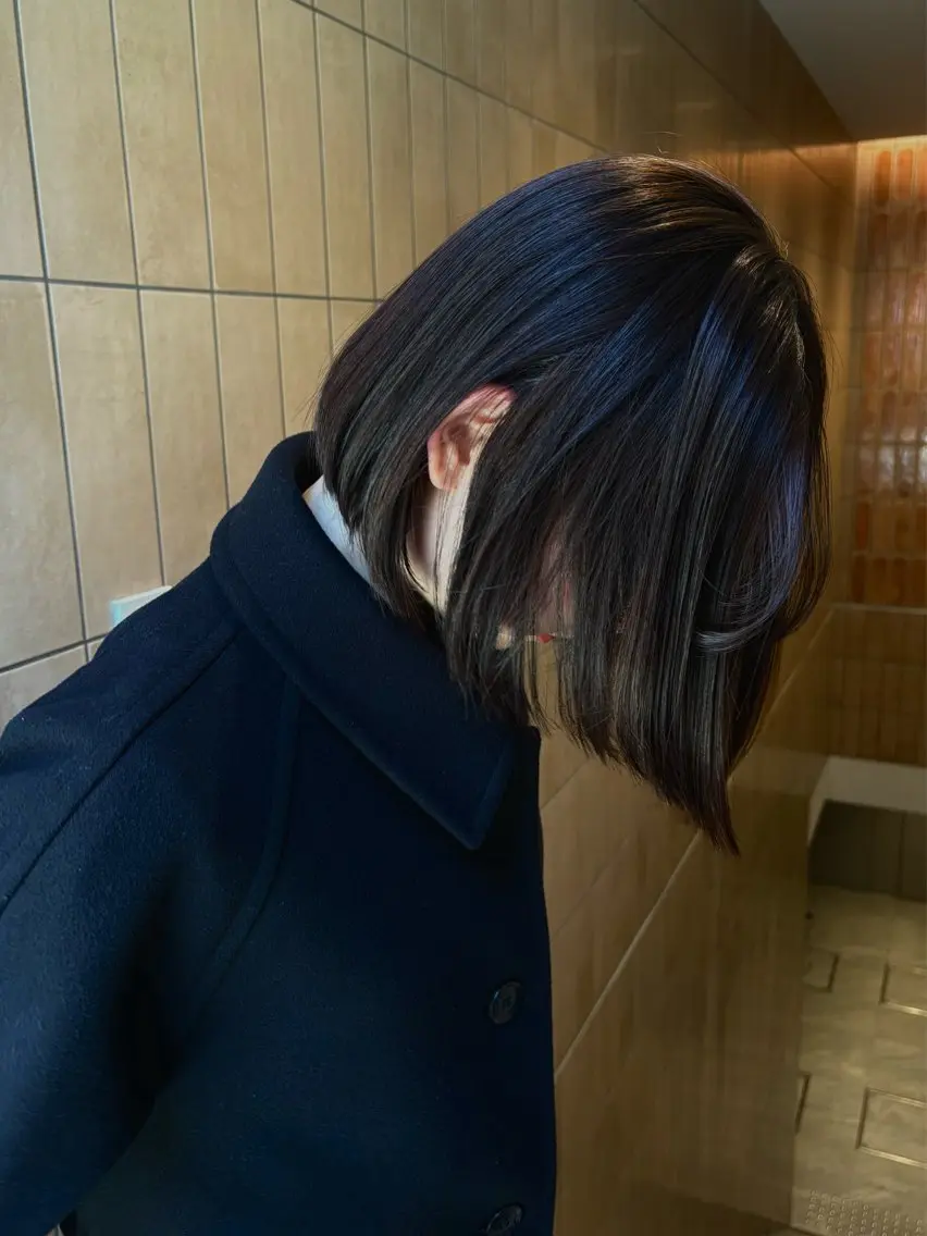 ショート カラー ヘアカラー トリートメント yumemiレイヤー ‎✴︎ 透明感カラーのヘアスタイル