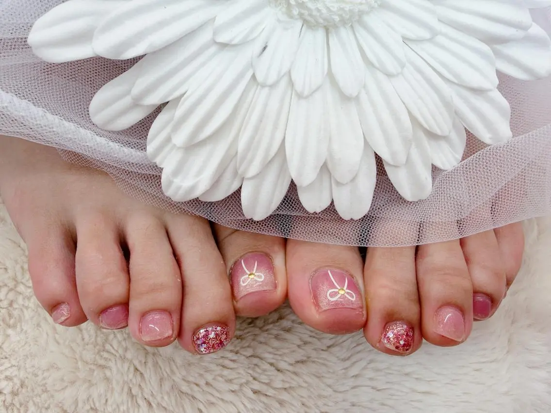ネイル Sweet♡ Heart　葉月のネイルデザイン