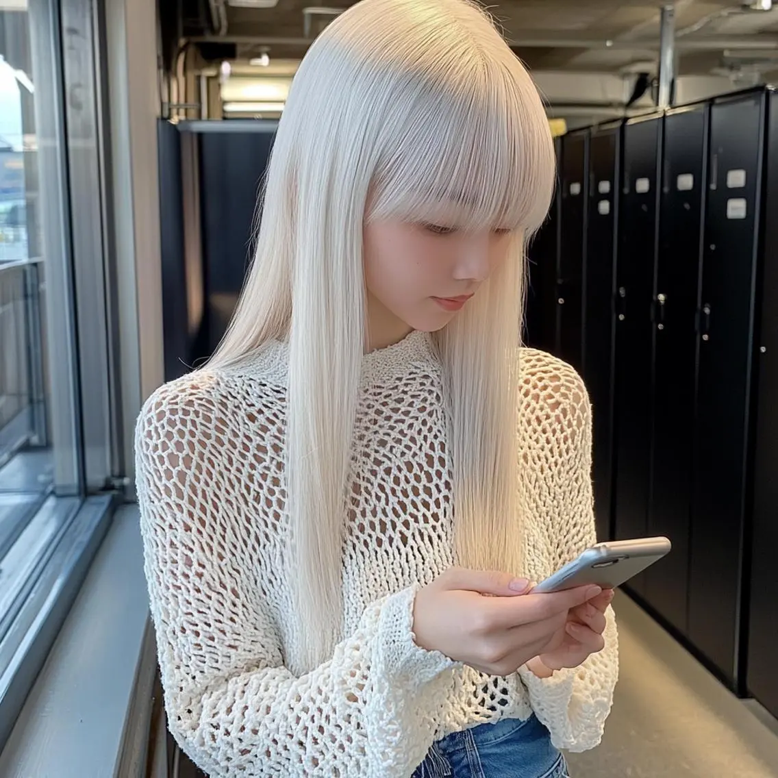 💘更なる明るさへ💘艶髪2ケアブリーチ+オンカラーの写真