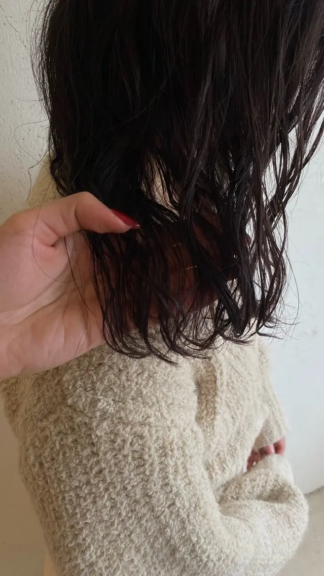 カラー パーマ ユマ🪽/無料 ショートモデル募集中のヘアスタイル