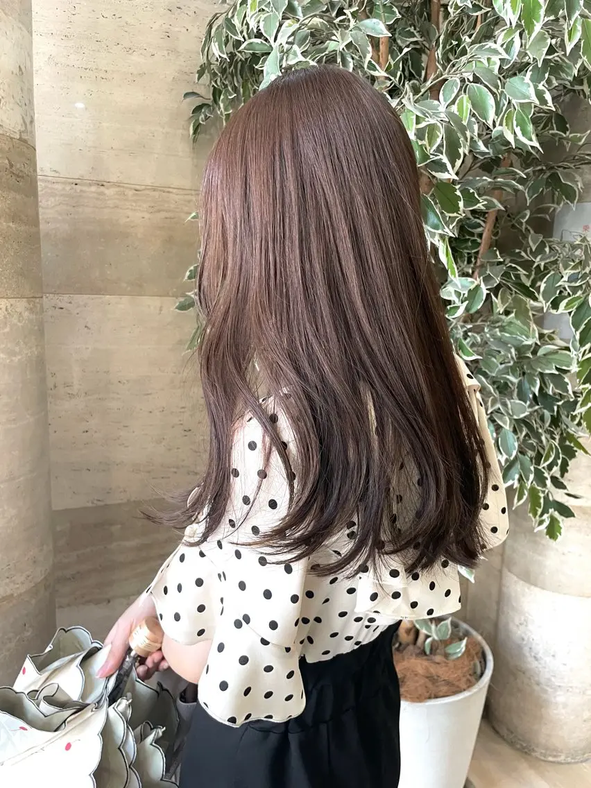 セミロング レイヤー/エクステ Veluaのヘアスタイル