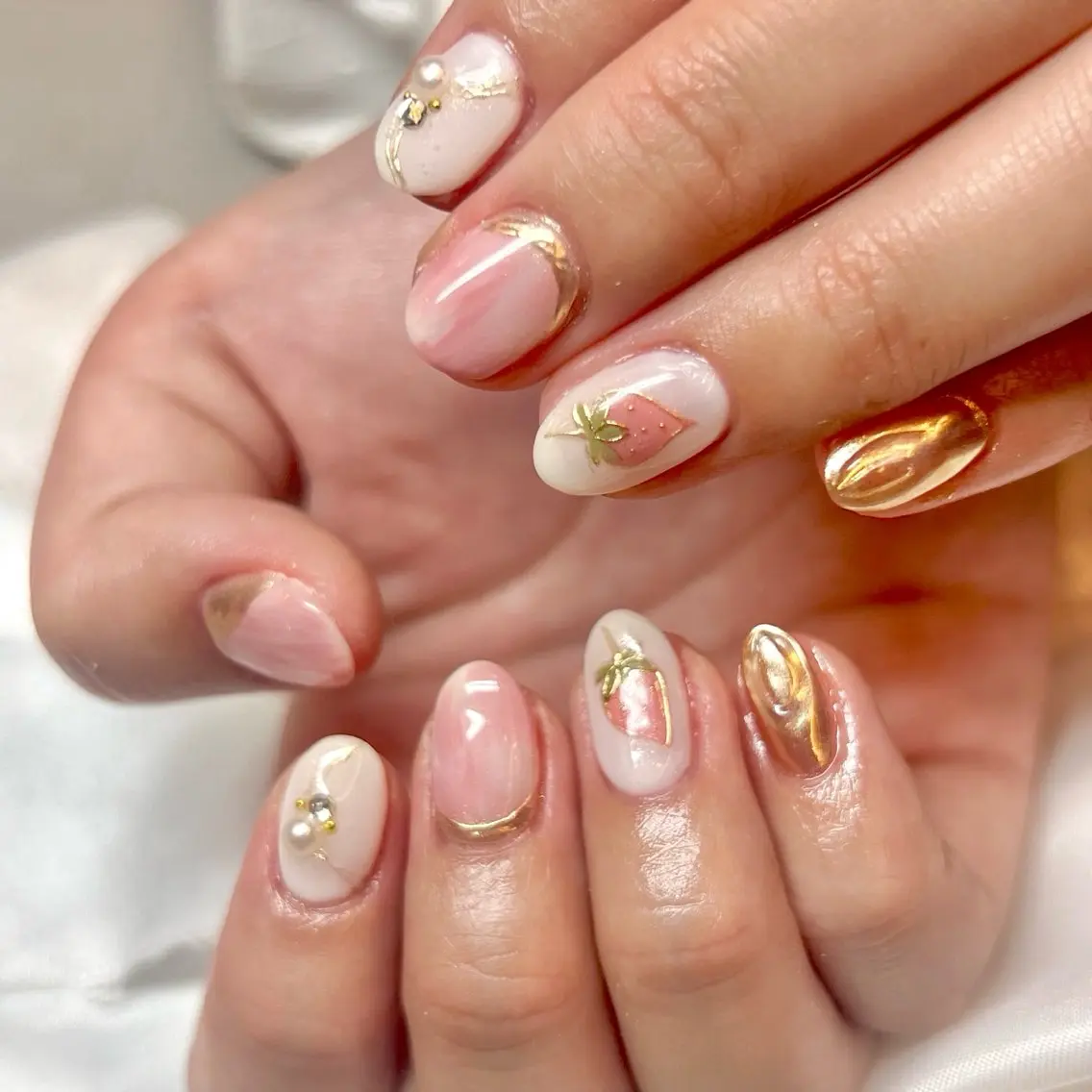 ネイル ハンドネイル clover nailのネイルデザイン