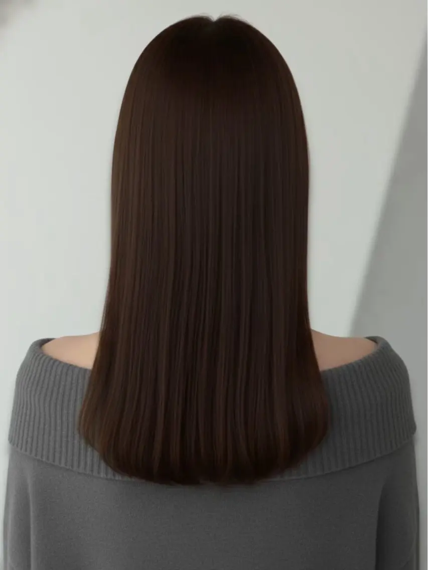 セミロング カラー 中澤 來美のヘアスタイル