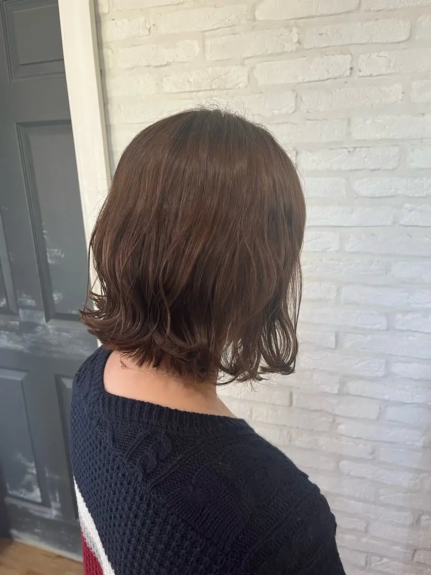 ミディアム ボブ Little名駅 wakahaのヘアスタイル