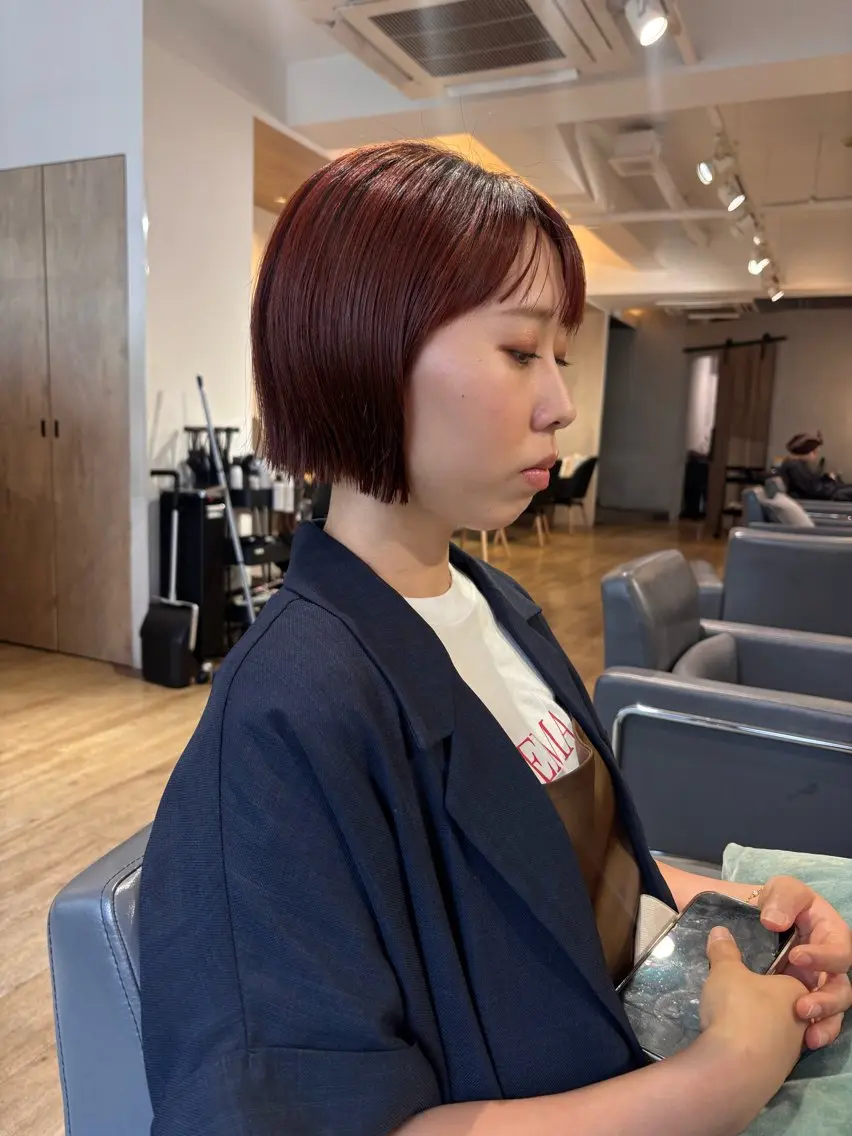 ショート 山本 千尋のヘアスタイル