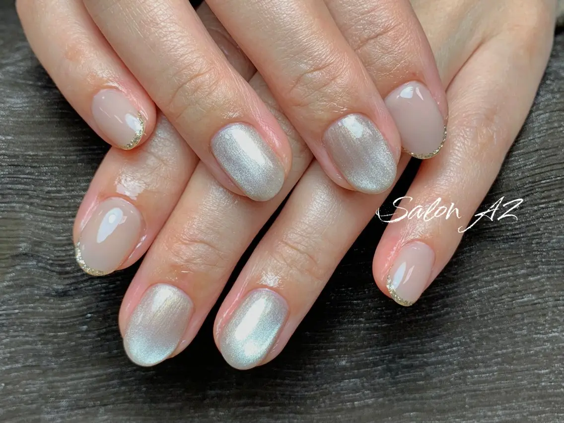 ネイル アートネイル フットネイル フレンチネイル マグネットネイル 持ち込み ハンドネイル salon AZのネイルデザイン