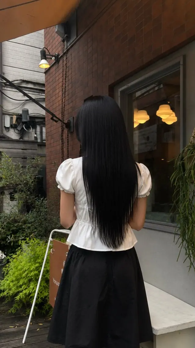 ロング プルエクステ エクステ エクステ 甲斐 真桜のヘアスタイル