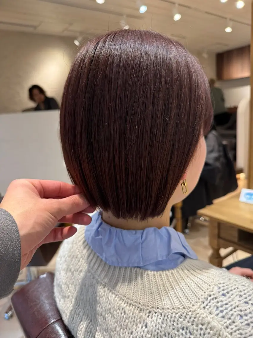 ショート カラー カット ヘアカラー トリートメント 🧡透明感/艶髪🧡 正木 亨🍊のヘアスタイル