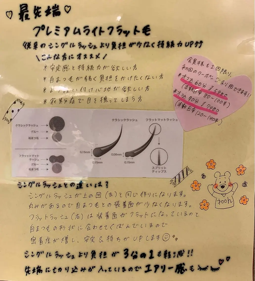 マツエク・マツパ フラットラッシュ マツエク koyama harukaのマツエク・マツパデザイン