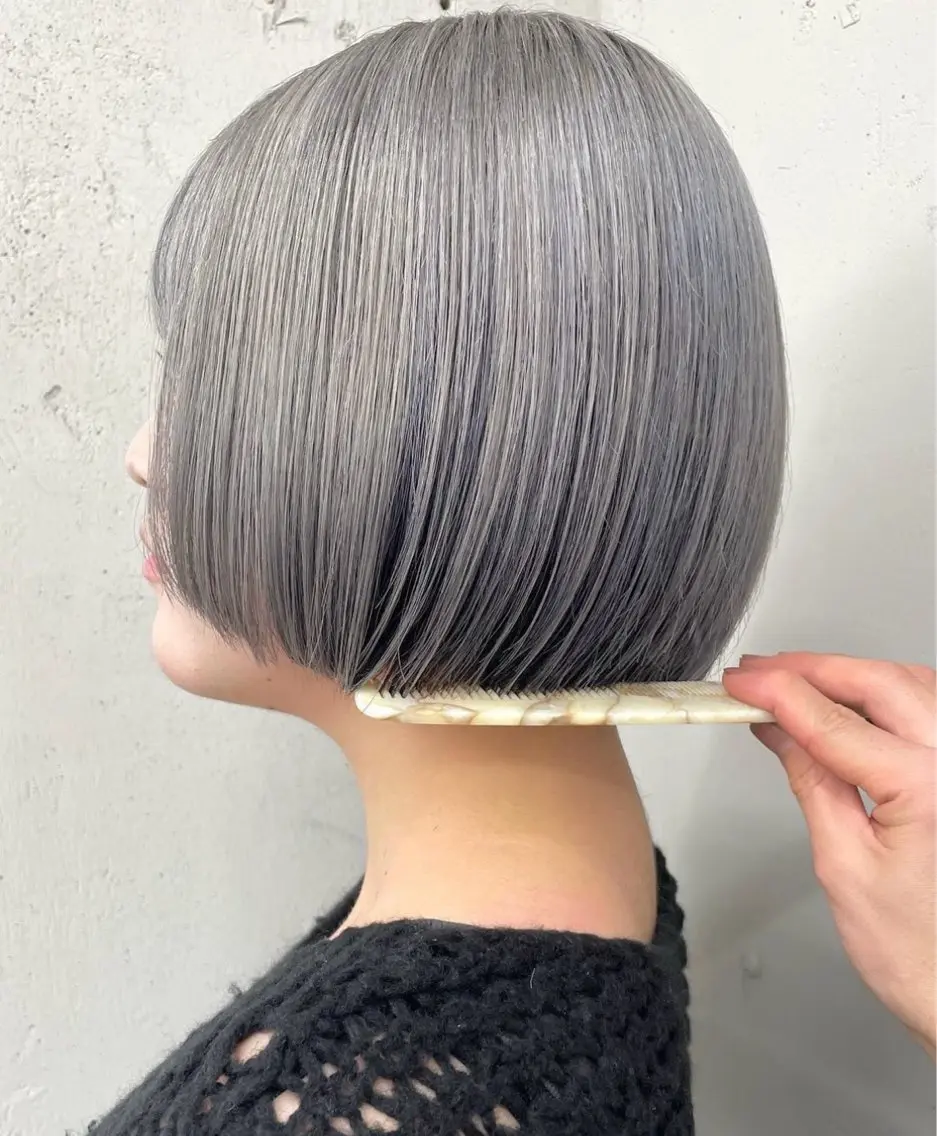 ⭐️木、土曜日限定カット+マイクロバブル⭐️【スタイリング付き】の写真