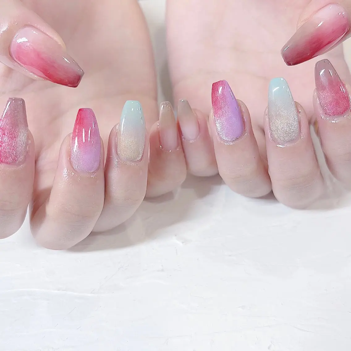ネイル Maya 🧊🫧‪／渋谷のネイルデザイン