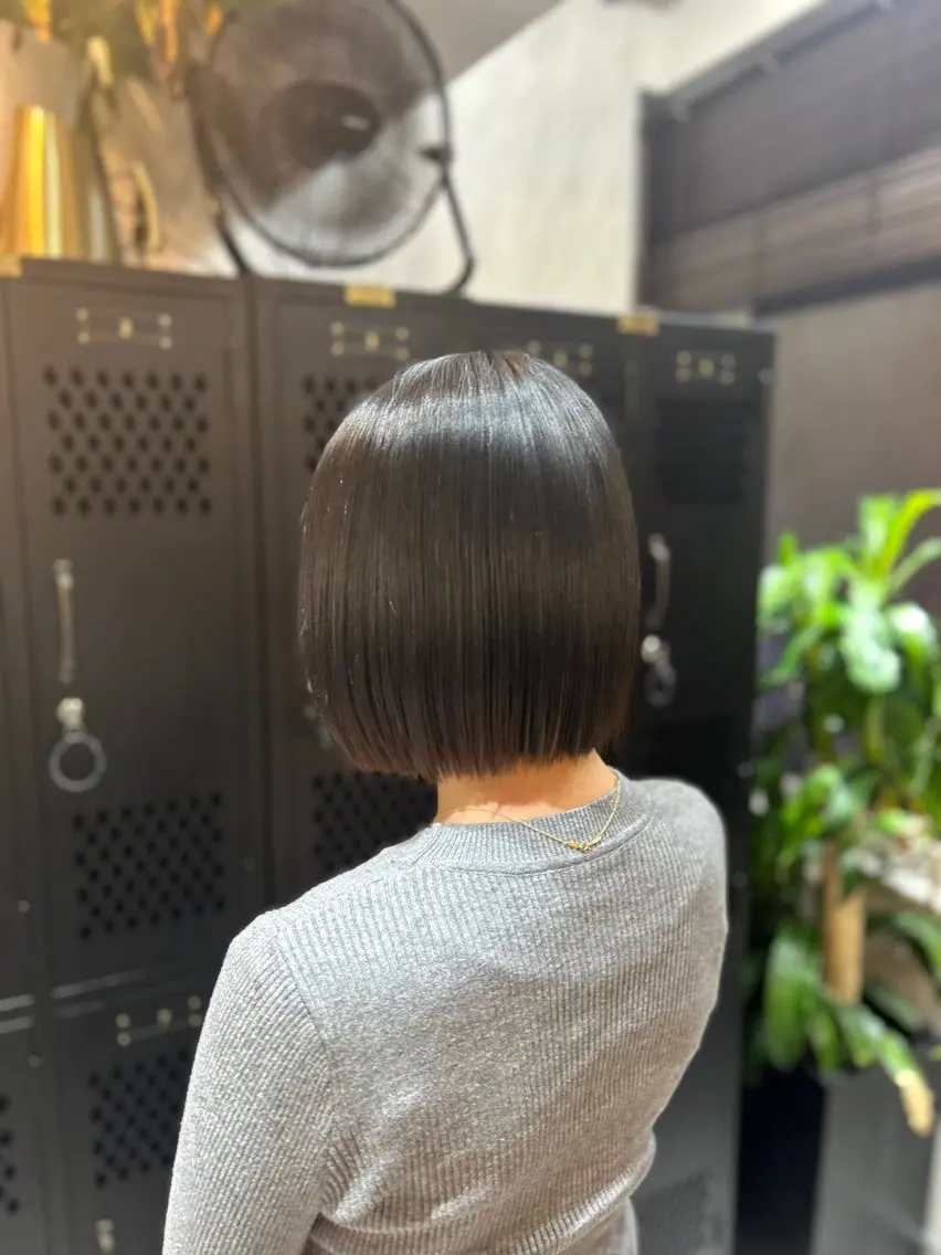 ショート カット 似合わせカット＆艶 カラー🤍ヒナタ🤍のヘアスタイル