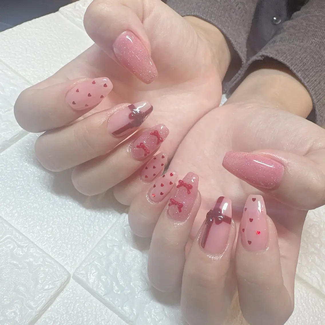 ネイル ハンドネイル I_p4ce 🍊あい🍊のネイルデザイン