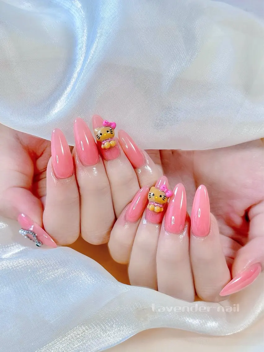 ネイル ハンドネイル Lavender nail·中島公園のネイルデザイン