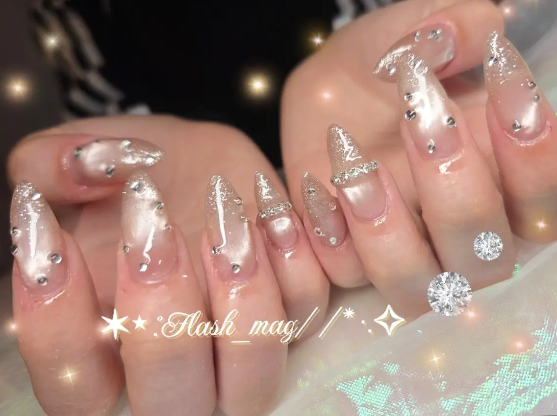 ネイル ハンドネイル 💜bora .のネイルデザイン