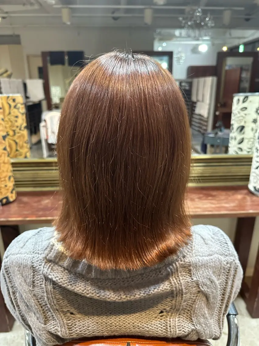 ミディアム ボブ 外ハネヘア 🍃モデル募集🍃 酒井隼のヘアスタイル
