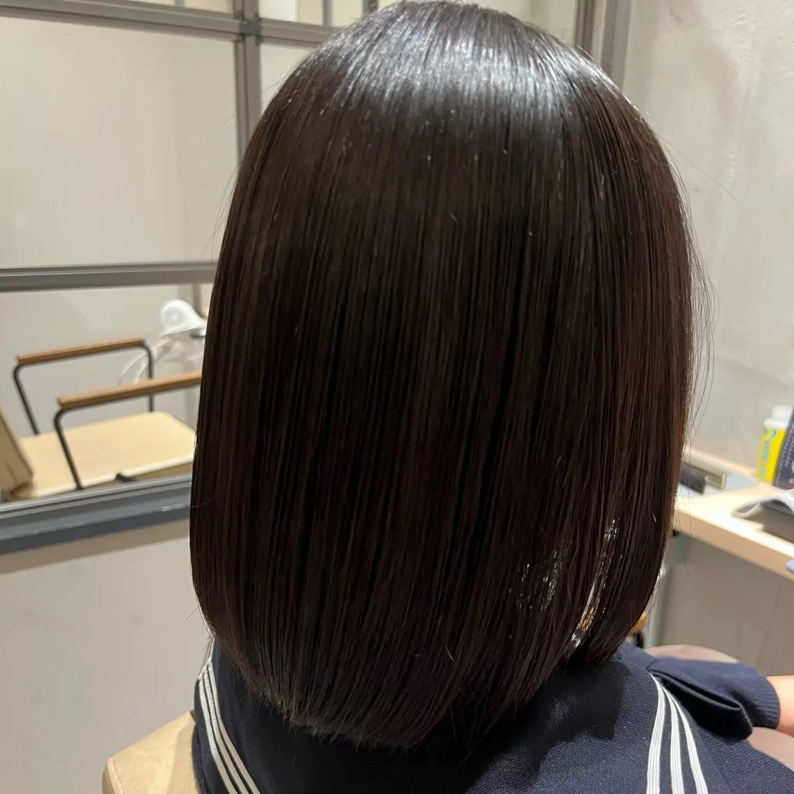 ミディアム トリートメント カット 縮毛矯正 トリートメント 美髪矯正特化 花川大樹のヘアスタイル