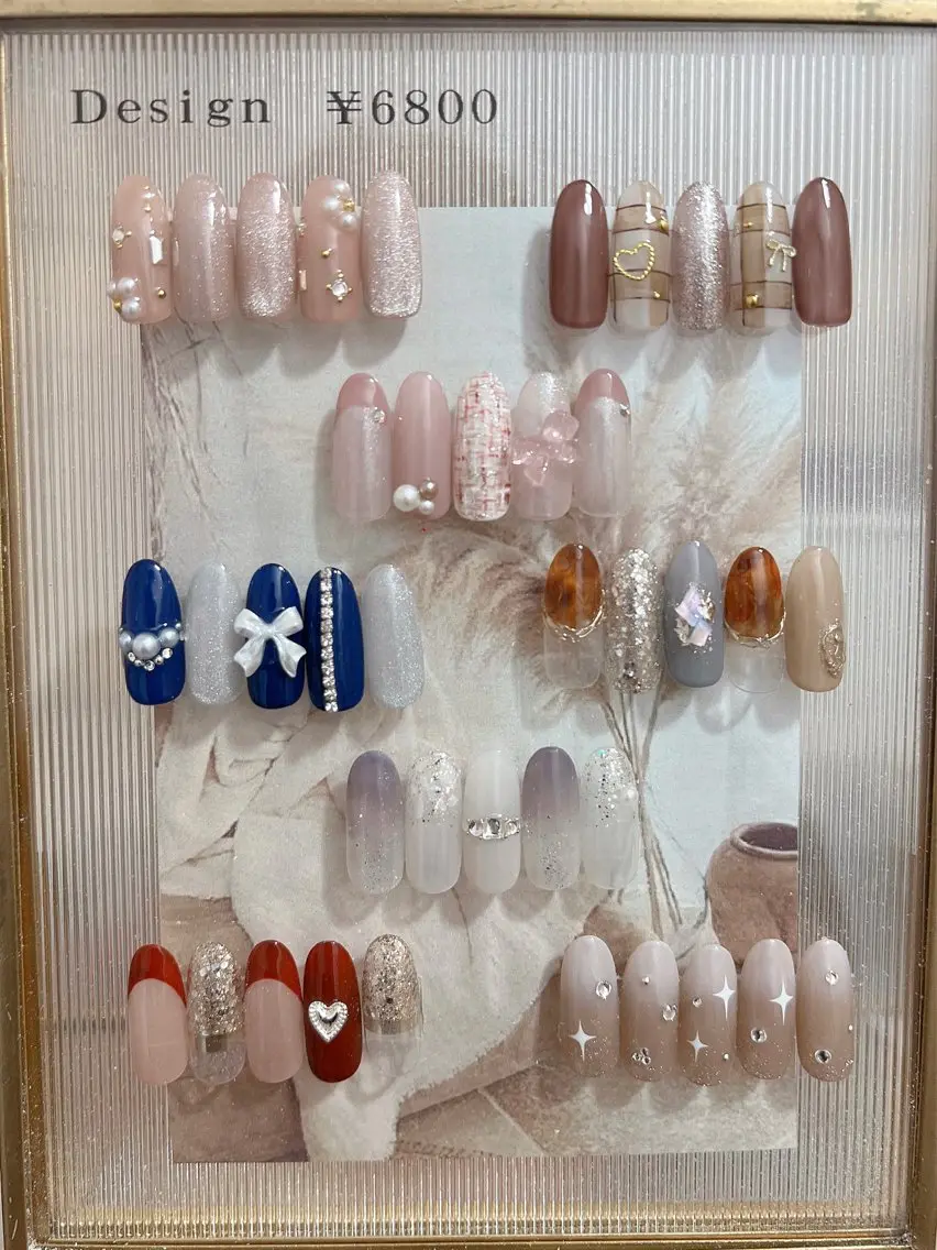 ネイル フットネイル ジェルネイル 韓国ネイル ミラーネイル ニュアンスネイル ハンドネイル nail salon Lauleaのネイルデザイン