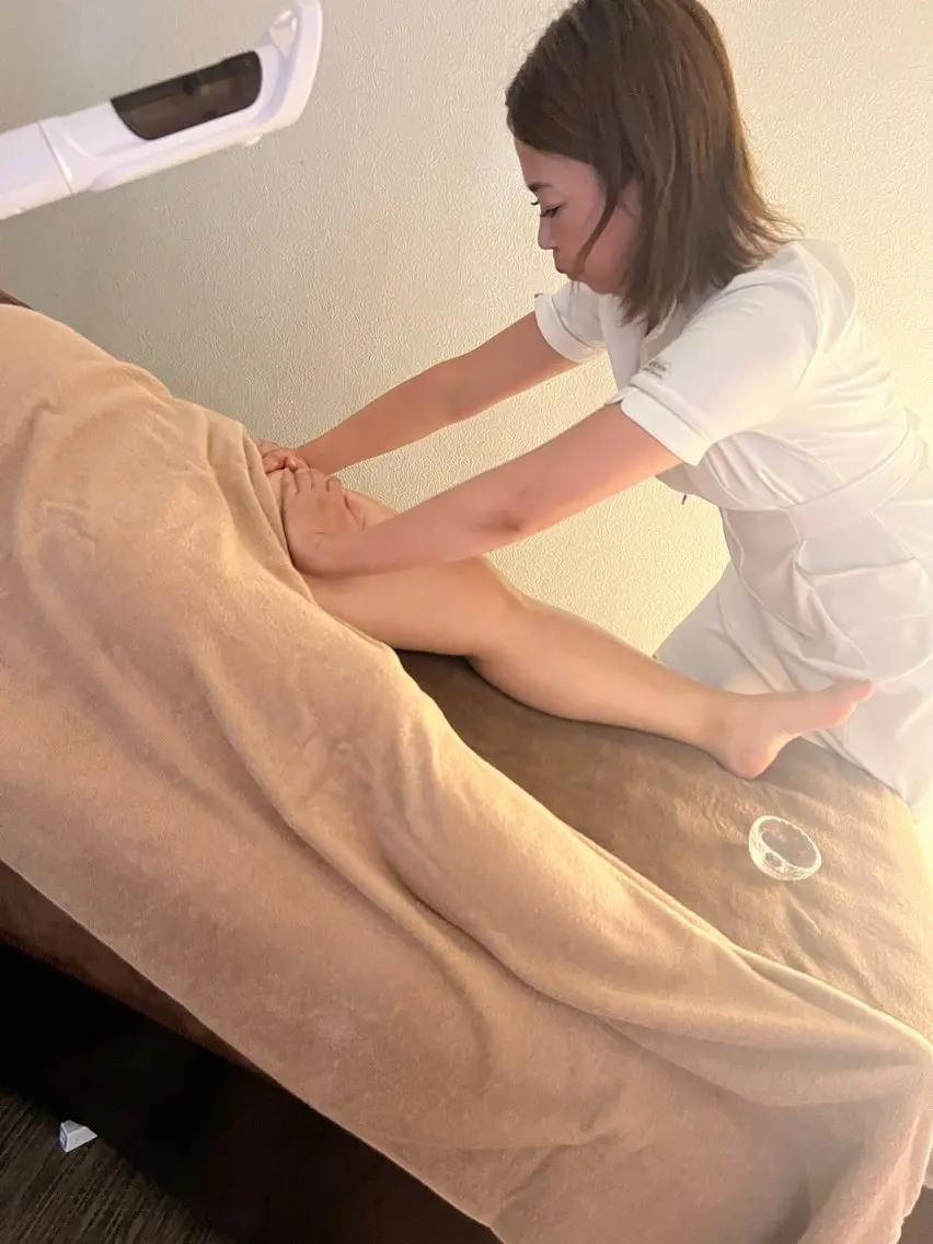 オイルリンパマッサージ全身の写真