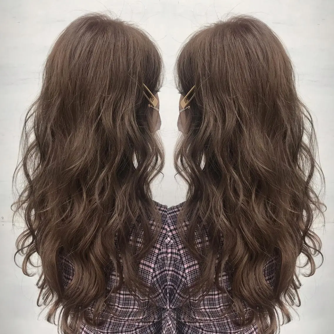 セミロング 透明感韓国ヘア♡ みつきのヘアスタイル