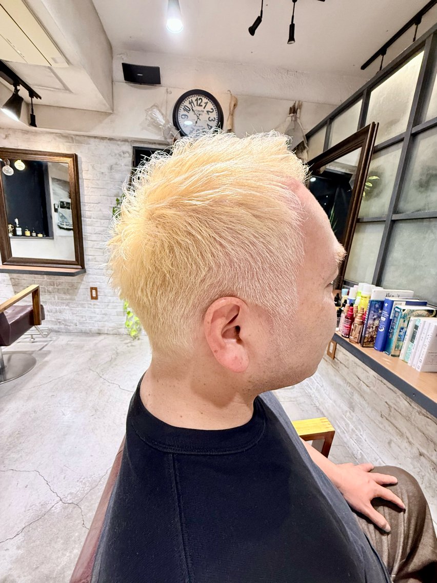 ショート カラー メンズ Calenda/ パーソナル美髪サロンのヘアスタイル