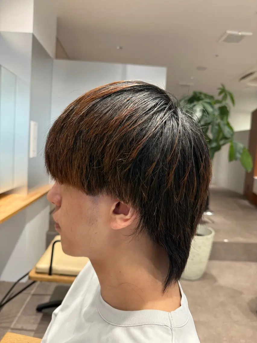 メンズ マッシュウルフ マッシュ メンズウルフカット ウルフカット Koyo /walt名駅店のヘアスタイル