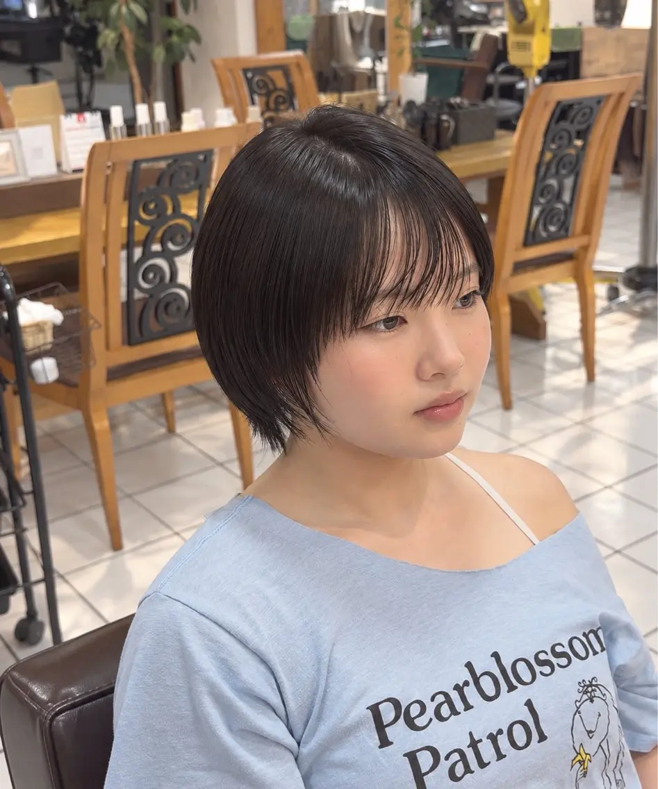 ショート カラー ヘアカラー 小山内 カイキのヘアスタイル