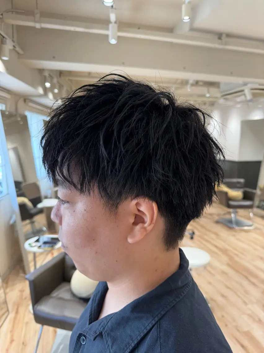 ショート カット 山崎 光瑠のヘアスタイル